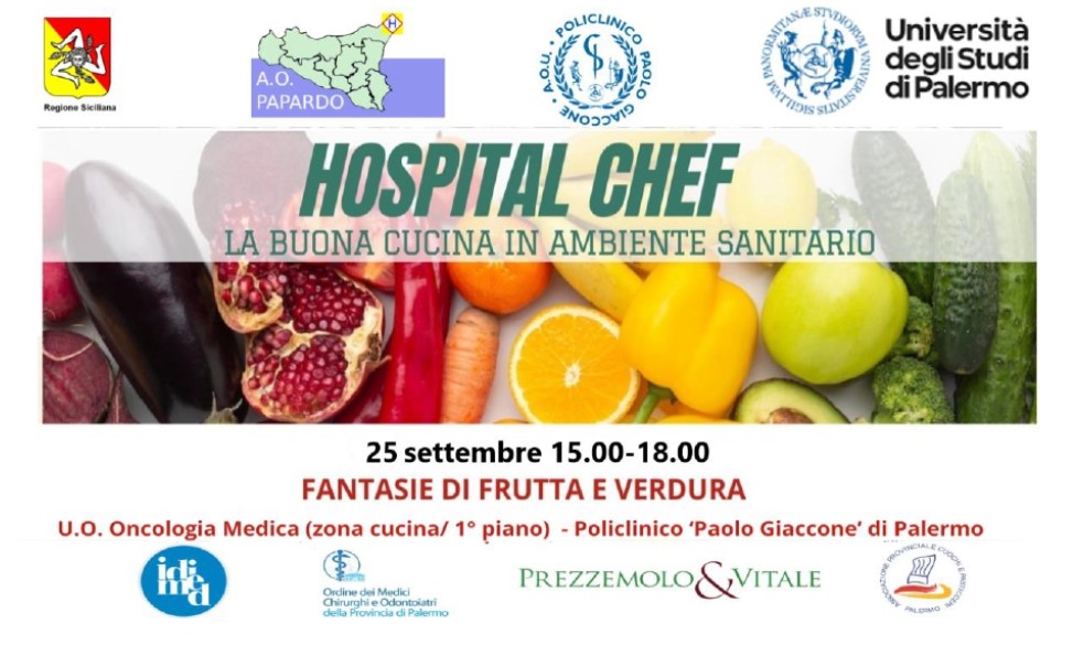 Progetto Hospital Chef II° Edizione – Fantasia di Frutta e Verdura di stagione